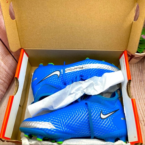 Nike Other - Nike Jr Phantom GT Academy DF FG/MG Soccer Cleats | Blue | Sz 3